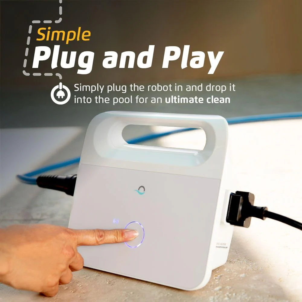 Dolphin Robotic Pool Vacuum Cleaner For Pools Up To 33 ft, Wall Climbing - Nautilus CC 99996113-US