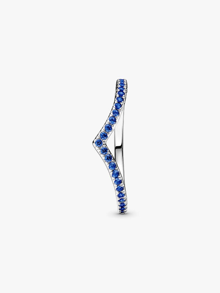 Pandora Timeless Wish Sparkling Blue Ring