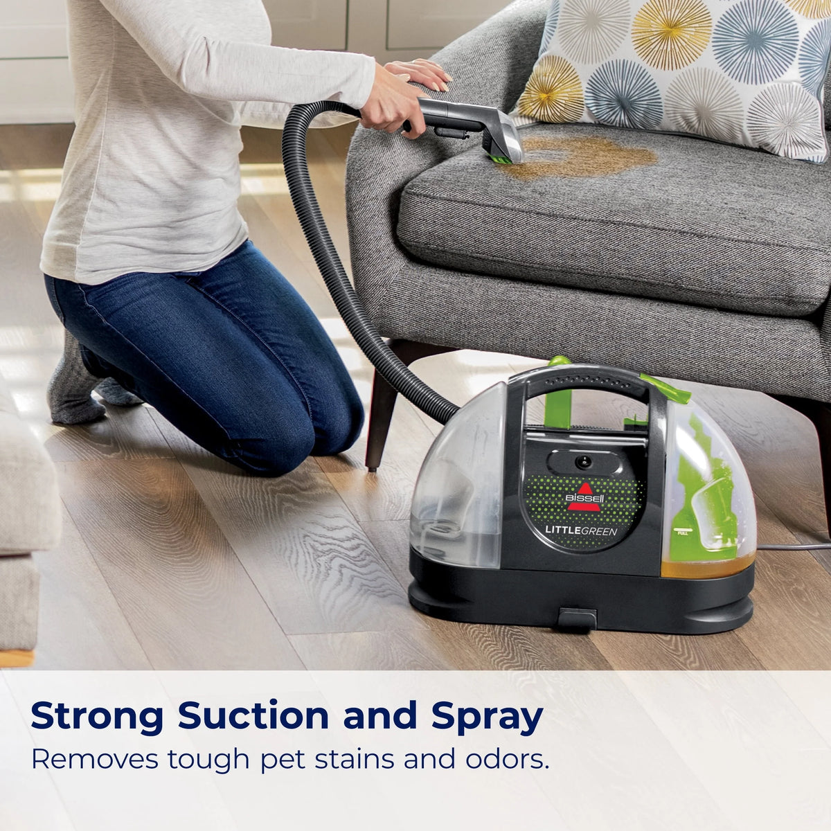 BISSELL Little Green Portable Carpet & Upholstery Cleaner - 48 oz Tank