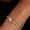 Pink Tulip Charm