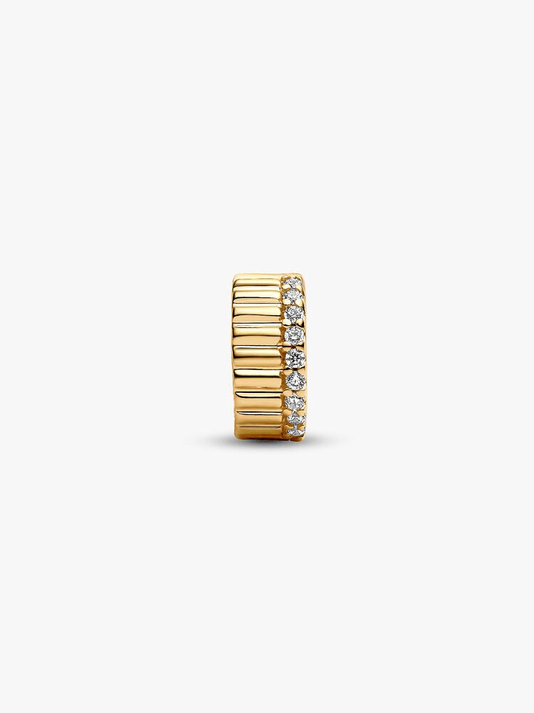 Ribbed Clip Charm