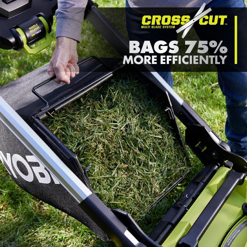 Ryobi 40V HP Brushless 21-in Self-Propelled AWD Lawn Mower With (2) 6.0Ah Batteries And Charger - RY401021