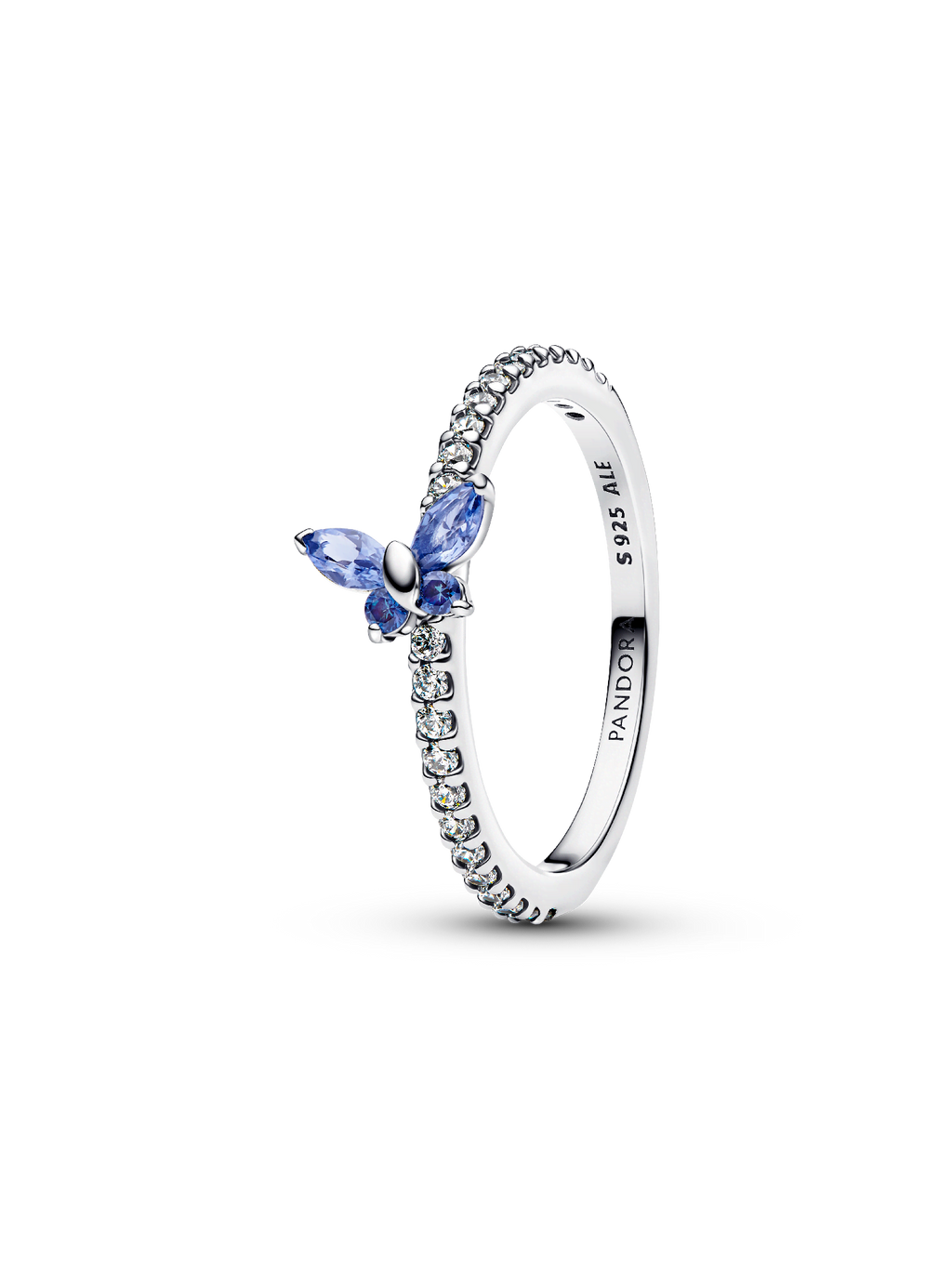 Sparkling Butterfly Ring