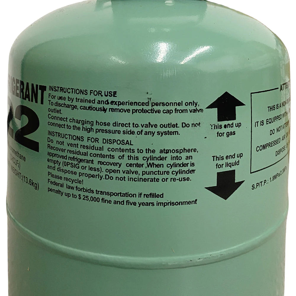 R-22 Refrigerant Gas - 30LB