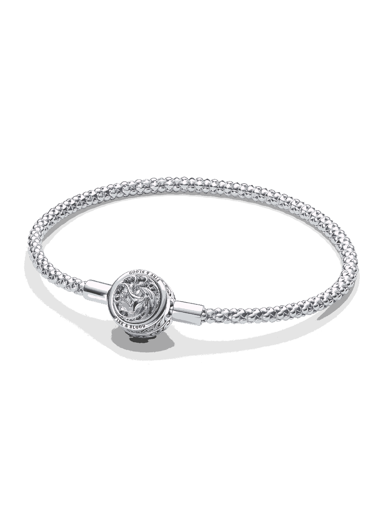 FINAL SALE - Game of Thrones House Sigil Clasp Pandora Moments Studded Chain Bracelet