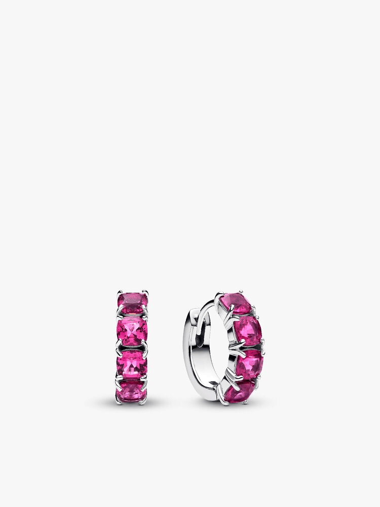 Sparkling Pink Tennis Jewelry Set