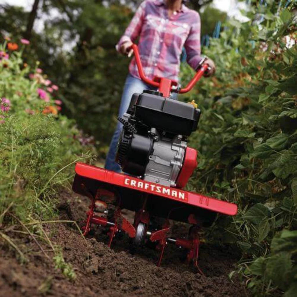 Craftsman Front Tine Garden Tiller, 24-In, 208cc - TMI30000