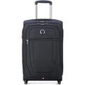 DELSEY PARIS Carry-On Softside Expandable Luggage, Black, 21 Inch - Helium DLX