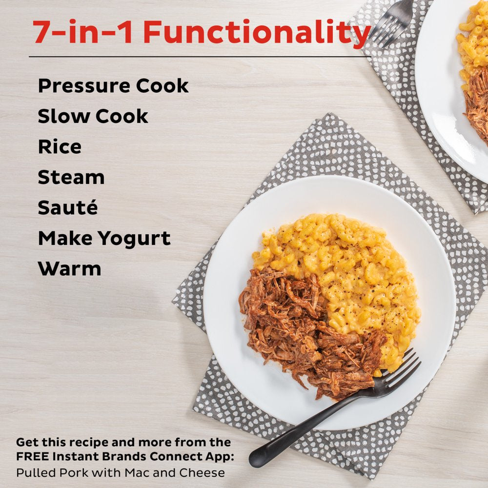 Electric Pressure Cooker 7 In 1 With Easy Release Steam