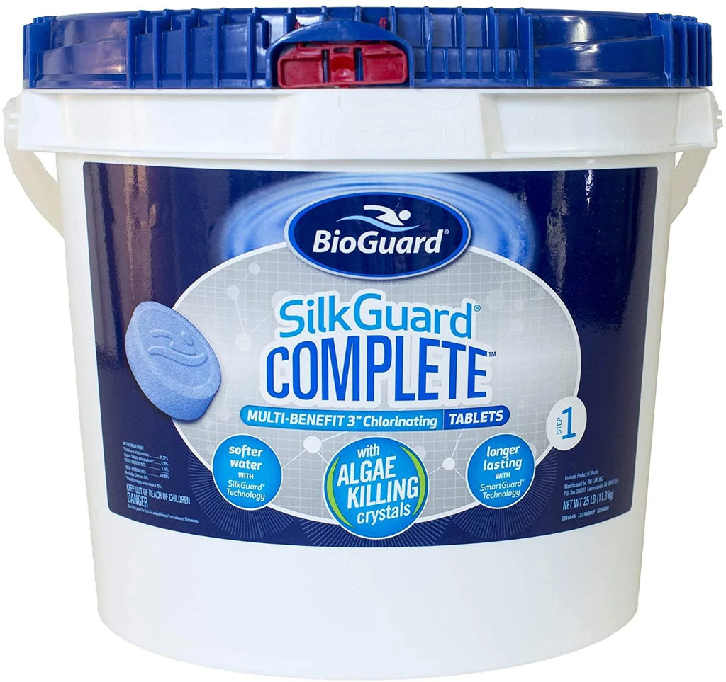BioGuard SilkGuard Complete 3in Chlorinating Tablets - 25 lb