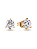Pandora Nova 14k Gold Lab-grown Diamond Earrings