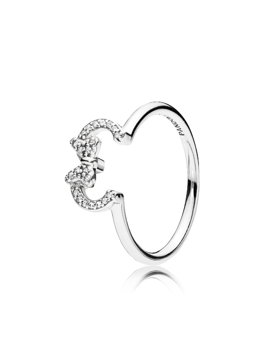 FINAL SALE - Disney Minnie Mouse Ears Silhouette Puzzle Ring