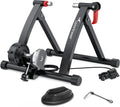 Sportneer Magnetic Bike Trainer Stand, Black, 6 Resistance Settings - 22 x 18 x 6 in