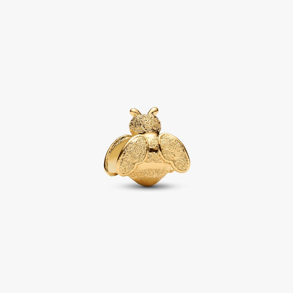 Textured Bee Mini Charm