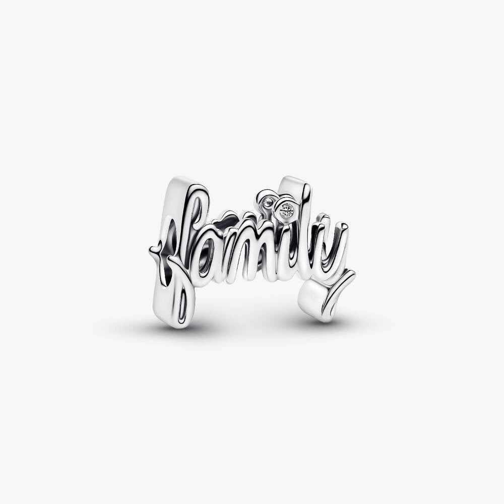 Handwritten Family Charm