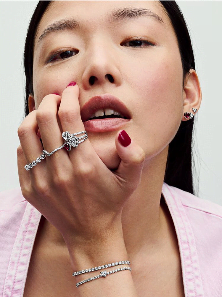 Elevated Heart Ring