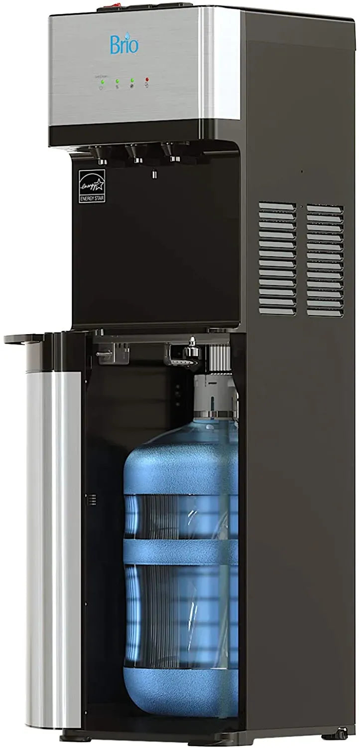 Brio Self-Cleaning Bottom-Loading Water Cooler Dispenser - 3 Temperature Settings