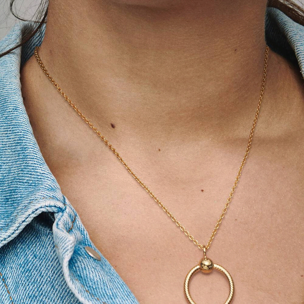 FINAL SALE - Pandora Moments Small O Pendant