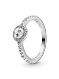 FINAL SALE - Classic Sparkle Halo Ring
