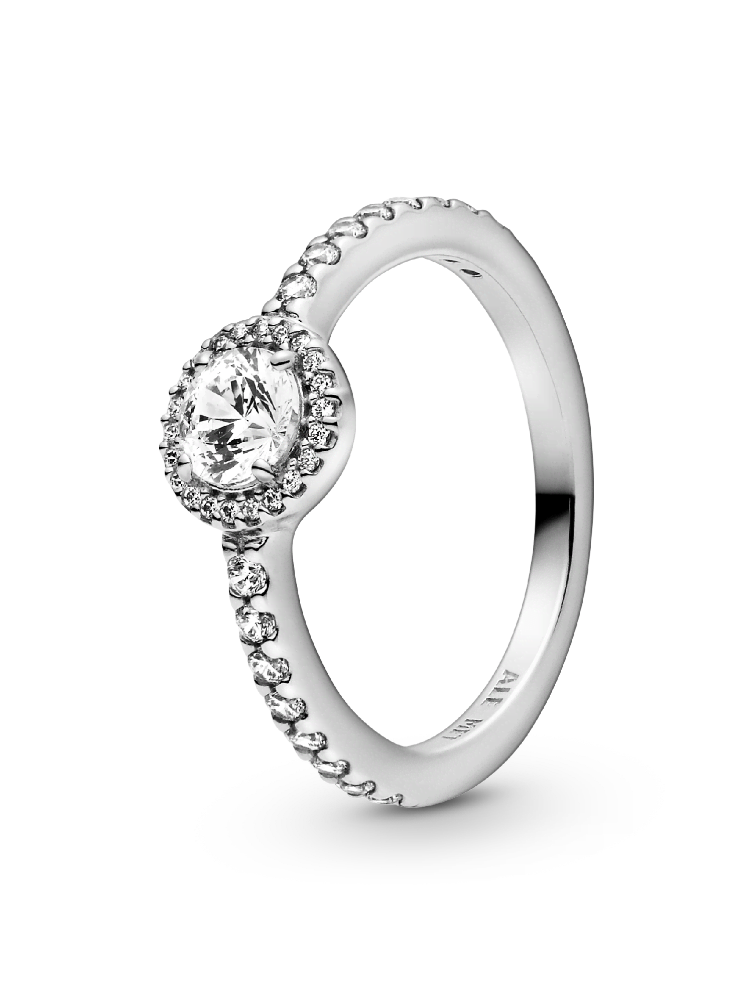 FINAL SALE - Classic Sparkle Halo Ring