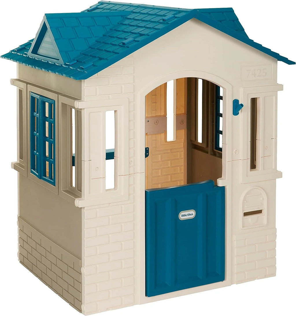 Little Tikes Cape Cottage Playhouse, Blue, Large, 13 x 31 x 41 Inches - 654053M