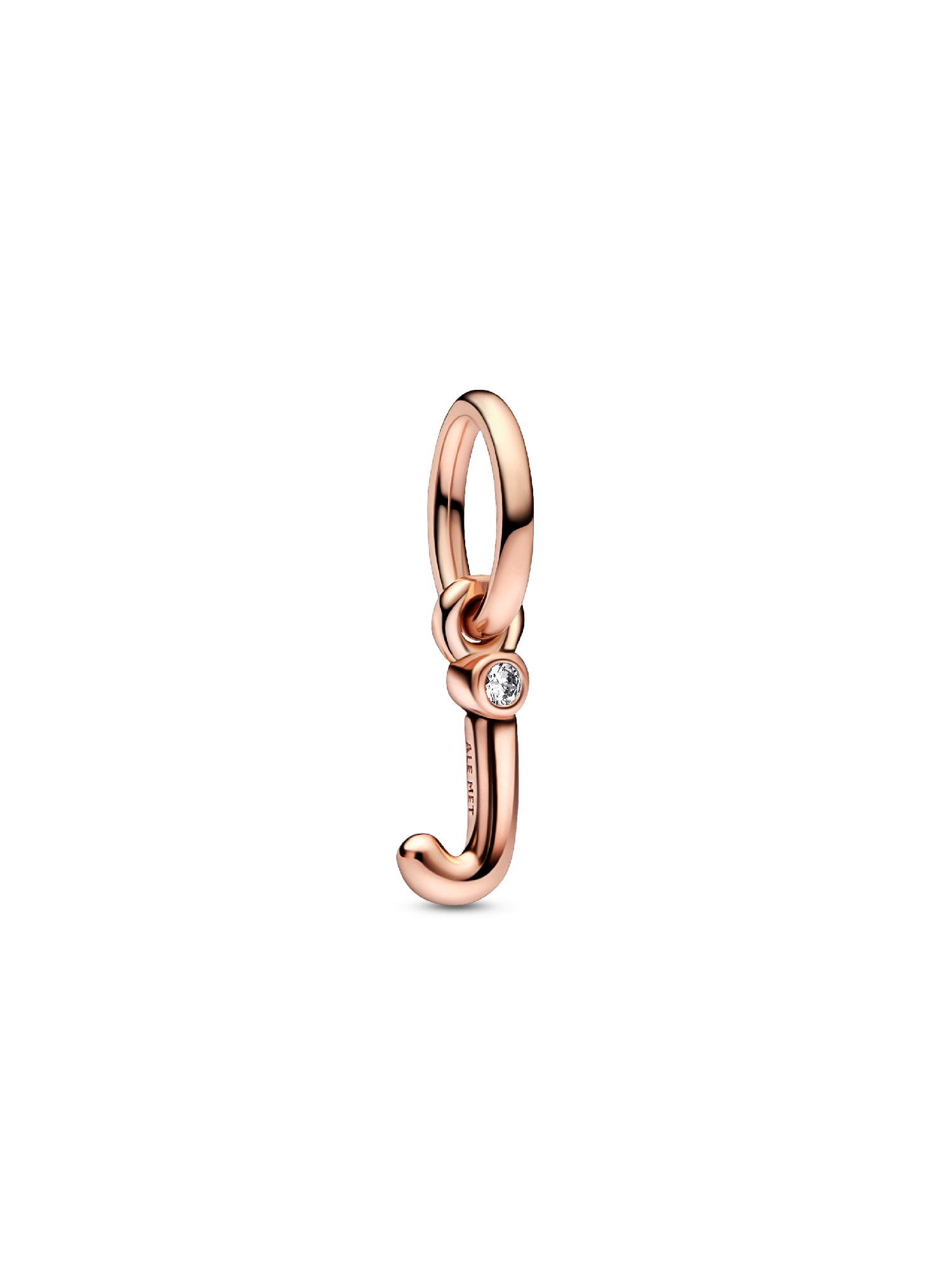 FINAL SALE - Letter J Script Alphabet Dangle Charm