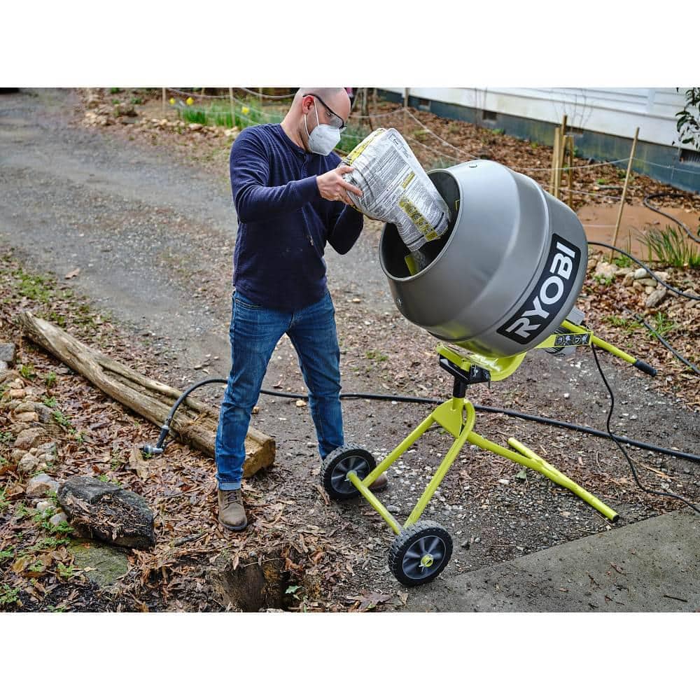 Portable Concrete Mixer 5.0 Cu. Ft. - RMX001