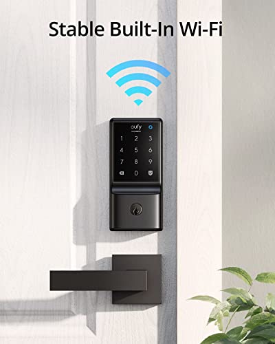 eufy Security Smart Lock C210 5-in-1 Keyless Entry Door Lock With Built-in Wi-Fi Deadbolt - C210