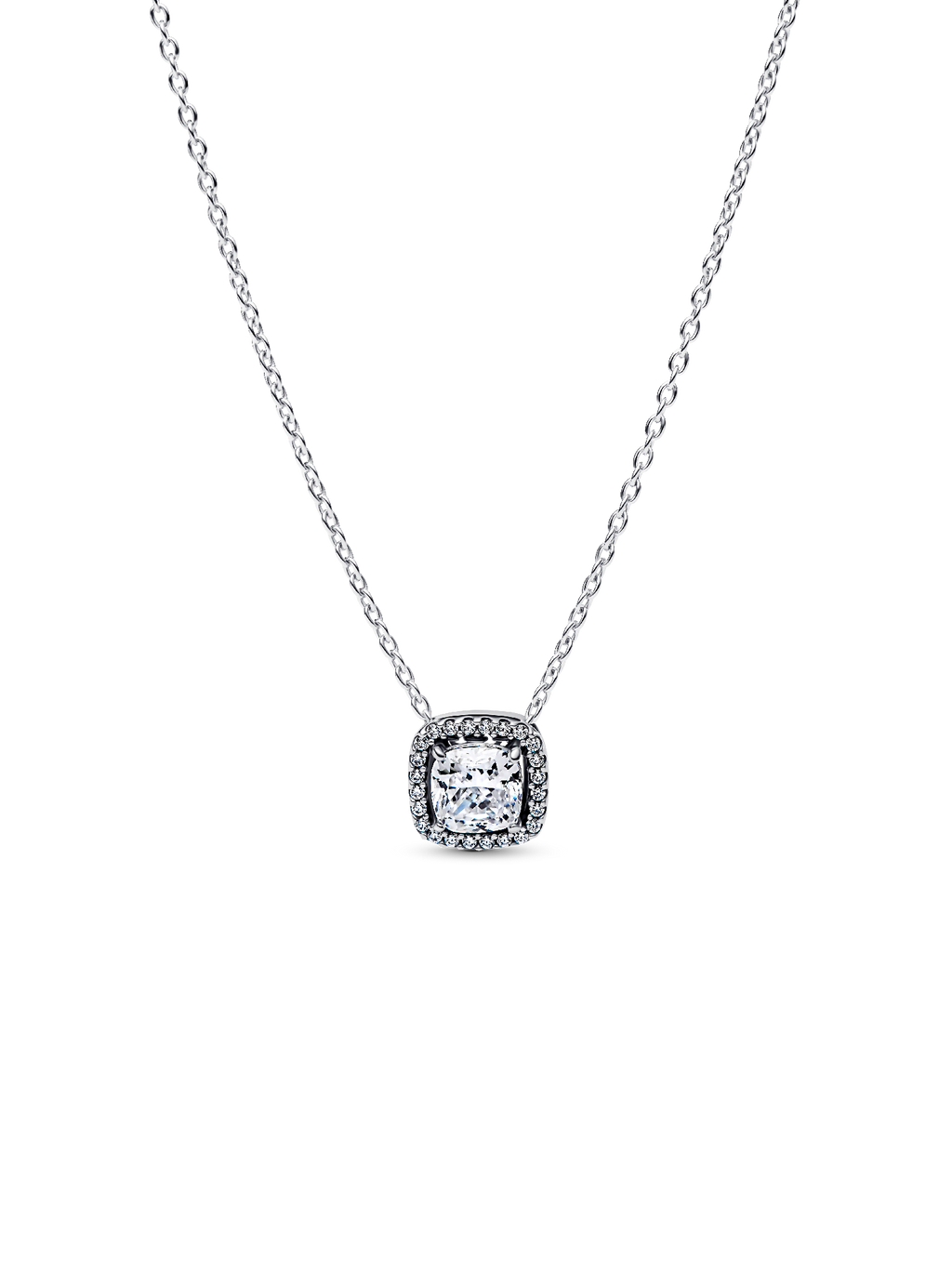 Halo Pendant Collier Necklace
