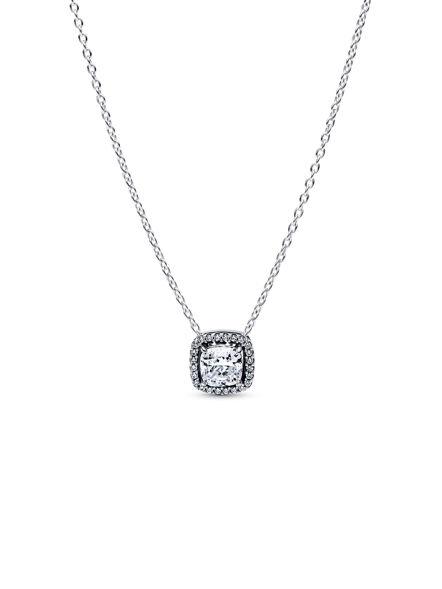 Halo Pendant Collier Necklace