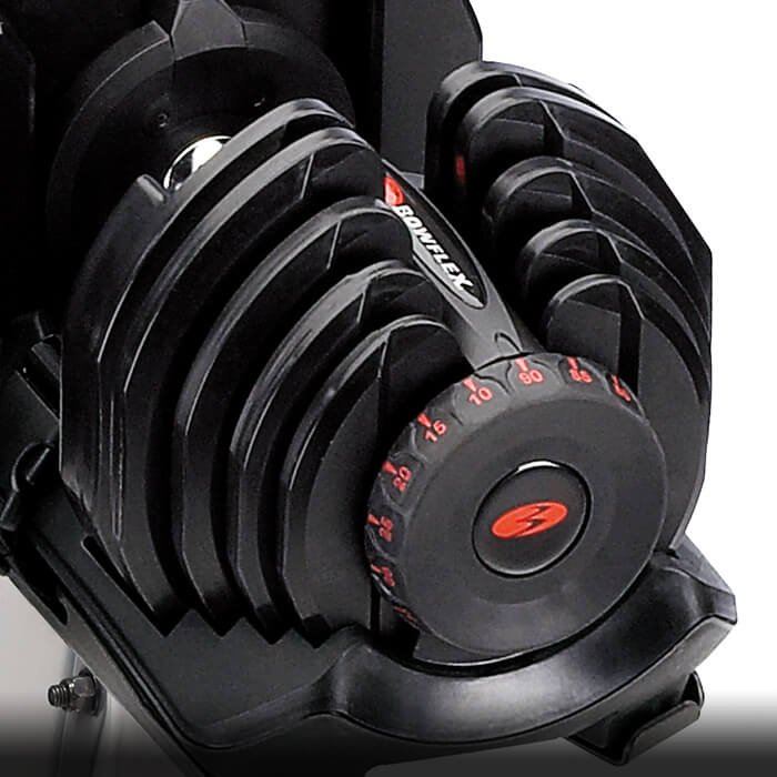 Adjustable Dumbbells Pair 10 To 90 Lbs