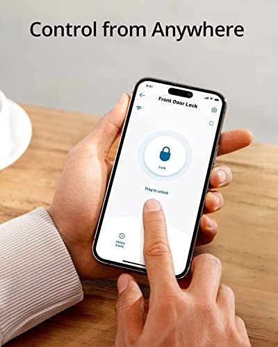 eufy Security Smart Lock C210 5-in-1 Keyless Entry Door Lock With Built-in Wi-Fi Deadbolt - C210