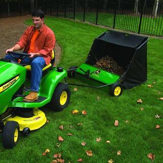 John Deere Tow-Behind Lawn Sweeper, 42 Inch, 24 Cu. Ft. Capacity