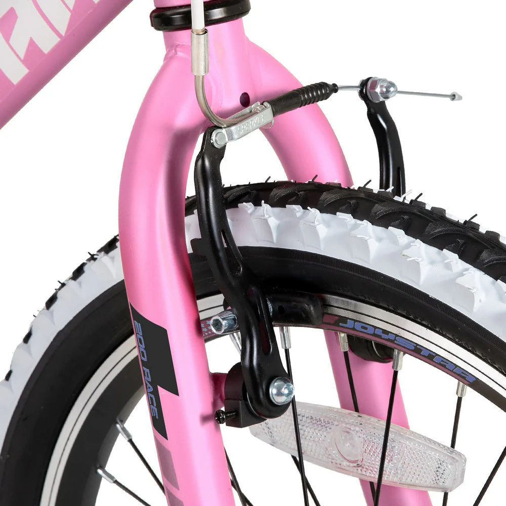 Kids' Single-Speed Mountain Bike, 20-Inch/24-Inch - White Wall Knobby Tires