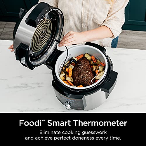 Ninja Foodi Smart XL 14-in-1 8-qt Pressure Cooker Steam Fryer With SmartLid And Thermometer - OL701