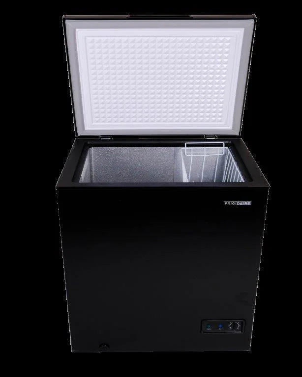 Frigidaire Chest Freezer, 5.0 Cu. Ft., Black Granite Design