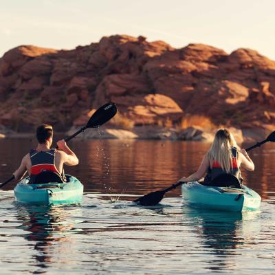 Lifetime Guster 100 Sit-In Kayak, 10 ft, 2-Pack - 457