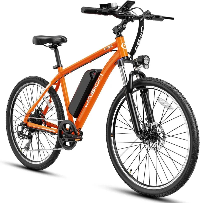 Jasion Adult Electric Mountain Bike, 40-Mile Peak Range, 20 MPH - EB5