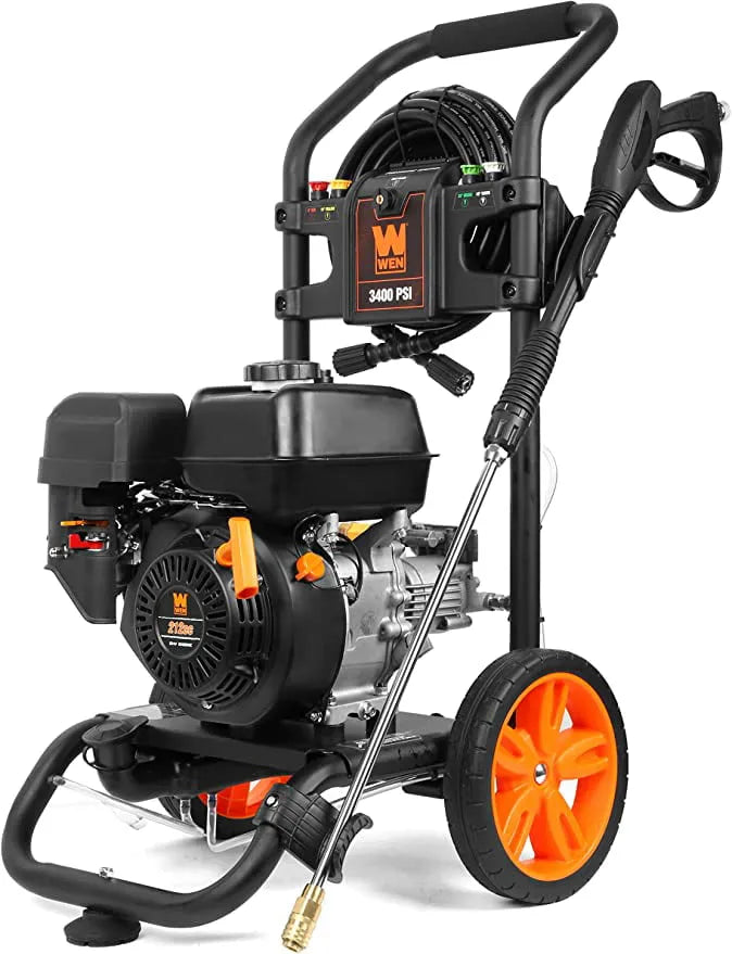 WEN Gas Pressure Washer 3400 PSI 2.7 GPM 212cc Engine