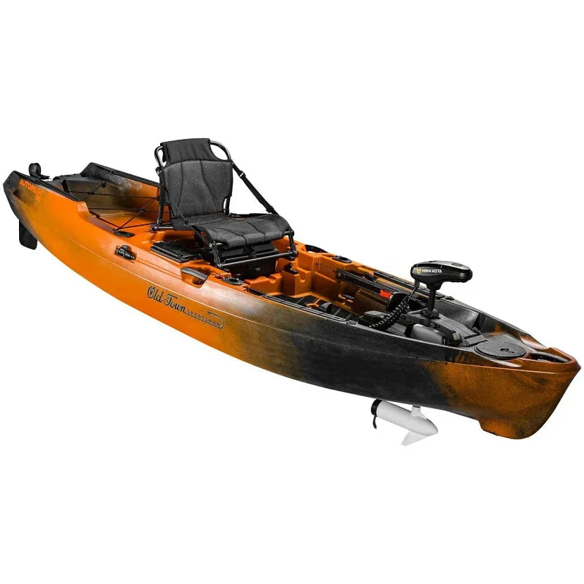 Old Town Motorized Fishing Kayak With Minn Kota Trolling Motor, 12-ft - AutoPilot 120