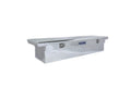 UWS Low Profile Aluminum Truck Tool Box With Stainless Steel Handles - Pickup Bed Storage Chest