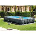 Ultra XTR Frame Rectangular Swimming Pool With Filter Pump, 32 ft x 16 ft x 52 in