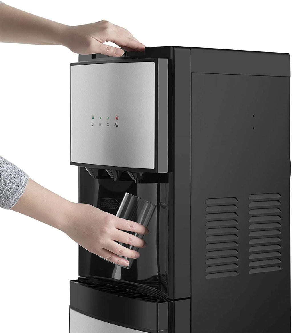 Bottom Loading Water Dispenser - 5 Gallon, Hot And Cold, 3 Temperature Spouts