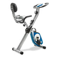 Fitness Folding Exercise Bike, Silver - FB350
