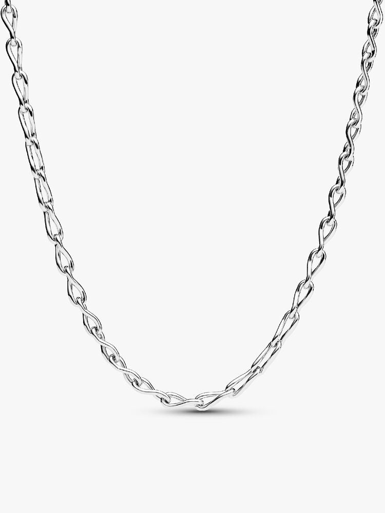Opalescent Heart Charm Necklace Set