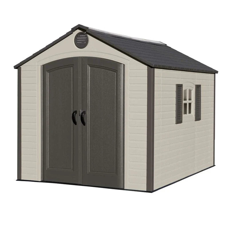 Plastic Storage Shed 10 ft W x 8 ft D