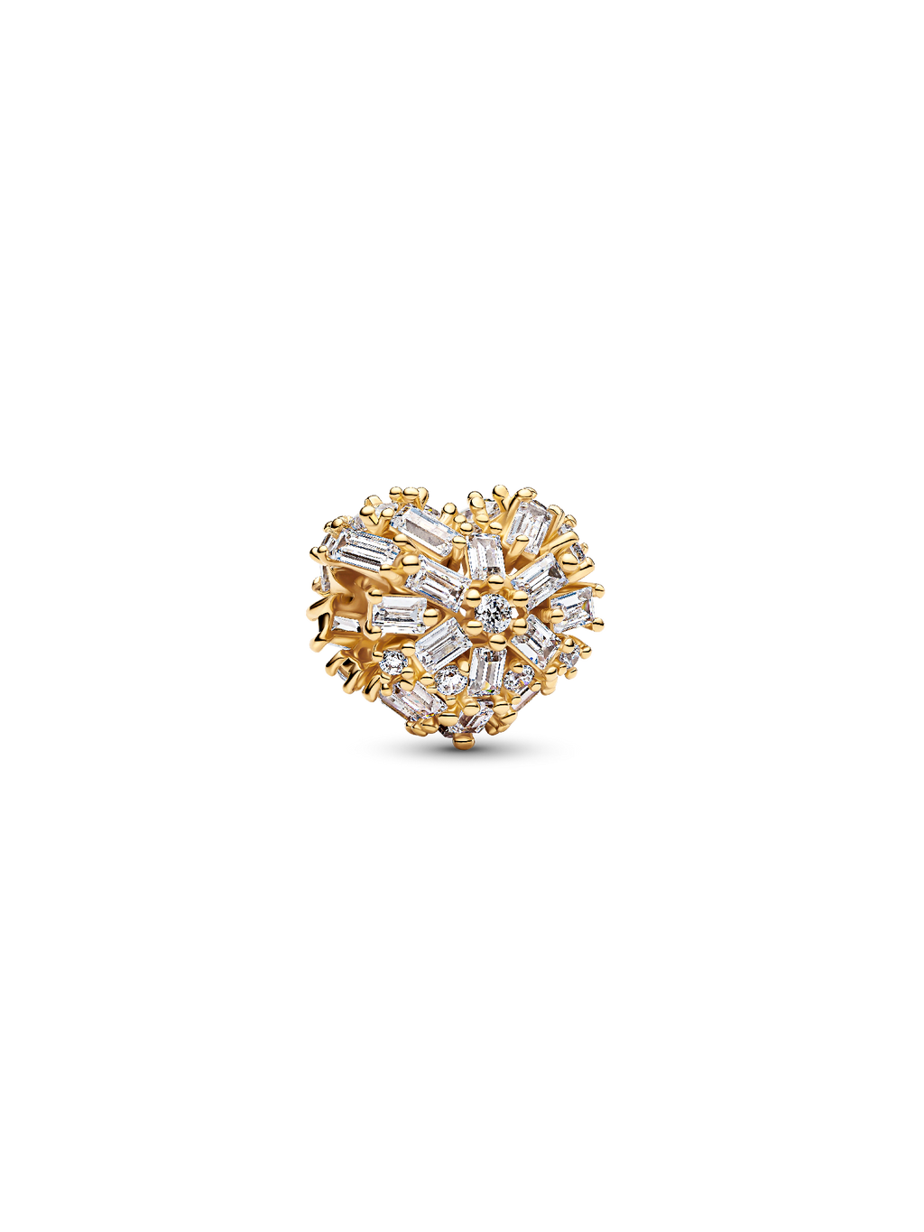 Sparkling Heart Charm
