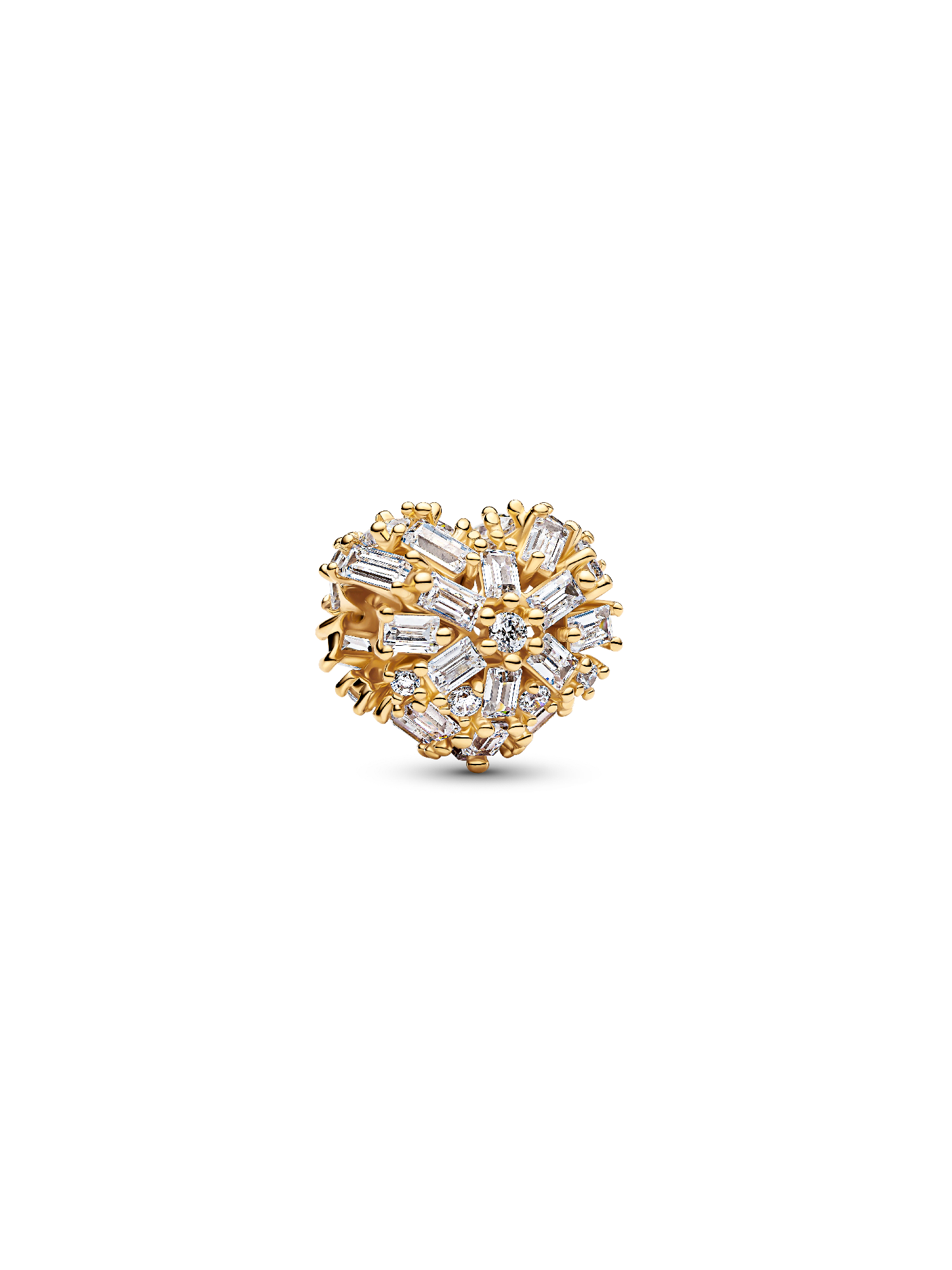 Sparkling Heart Charm