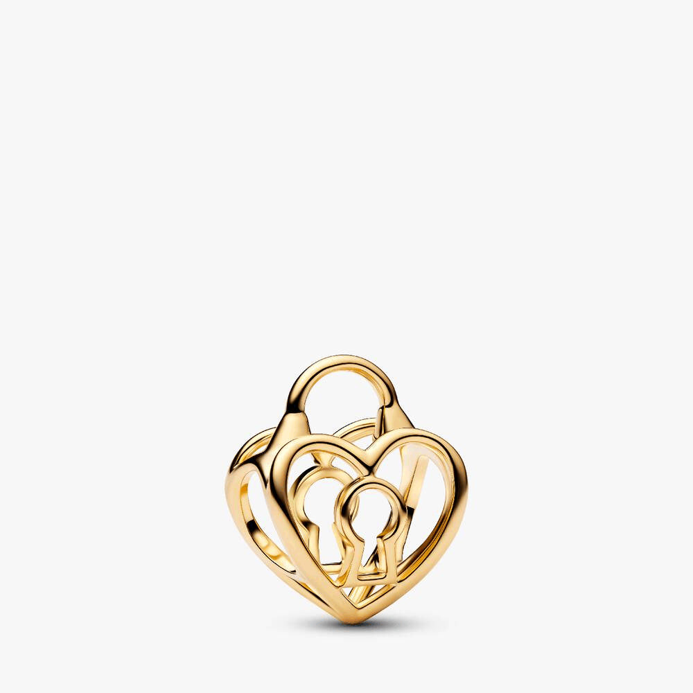Lock and Key Charm Duo