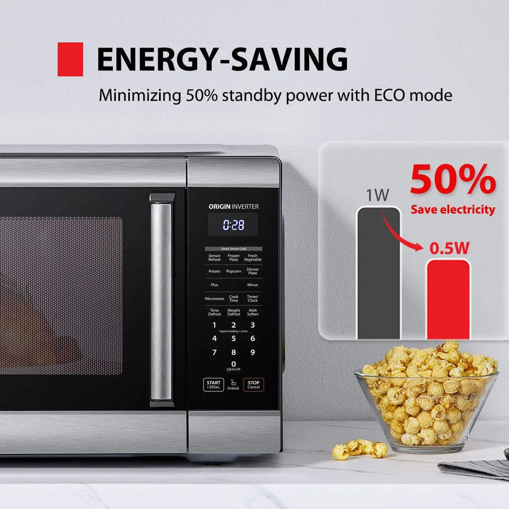 Toshiba Microwave Oven 2.2 Cu. Ft. 24.4 in Stainless Steel - WSI-EM22AST
